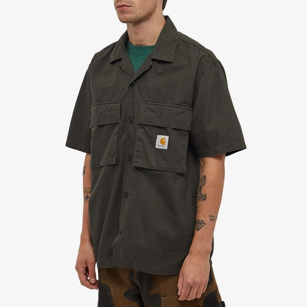 商品Carhartt|Carhartt WIP Short Sleeve Wynton Shirt,价格¥1087,第2张图片详细描述