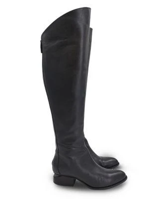 商品[二手商品] Alexander Wang|Alexander Wang Sigrid Boots In Black Leather Boots,价格¥1329,第1张图片