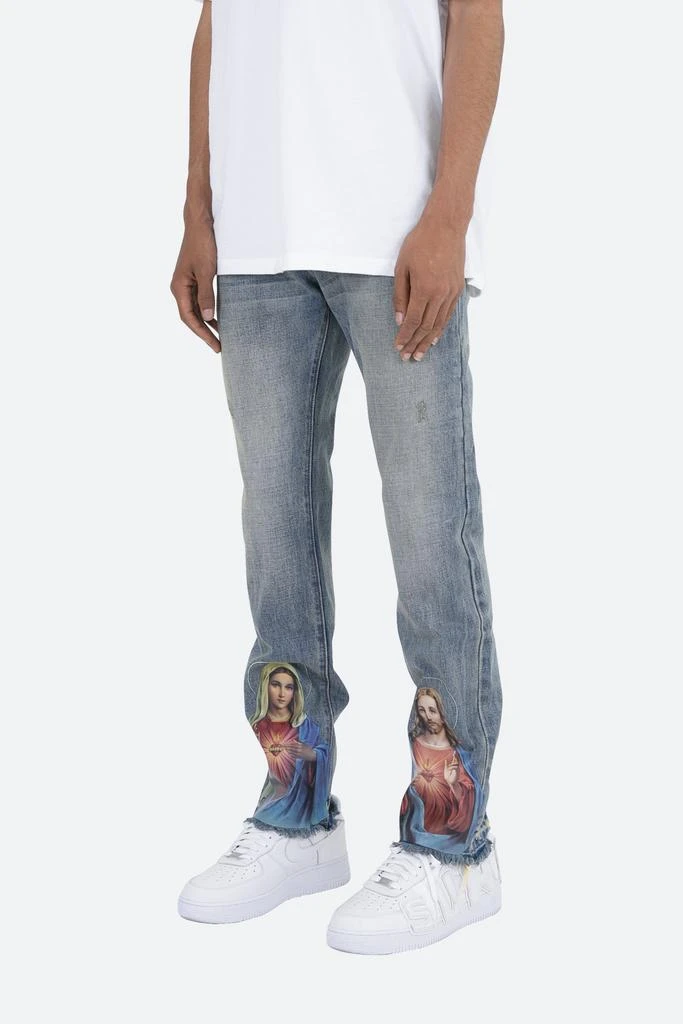 商品MNML|D241 Straight Denim - Blue,价格¥363,第2张图片详细描述