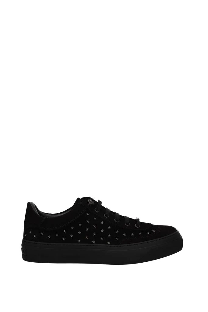 商品Jimmy Choo|Sneakers Suede Black,价格¥2250,第1张图片