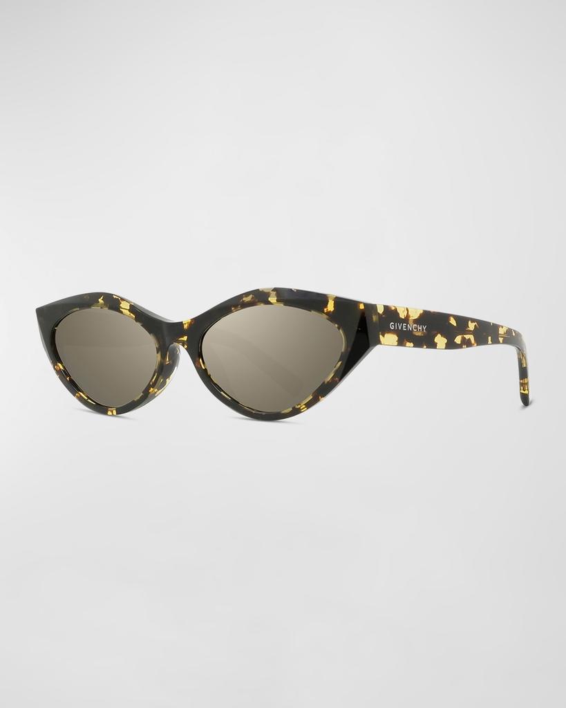 Mirrored Acetate Cat-Eye Sunglasses商品第1张图片规格展示