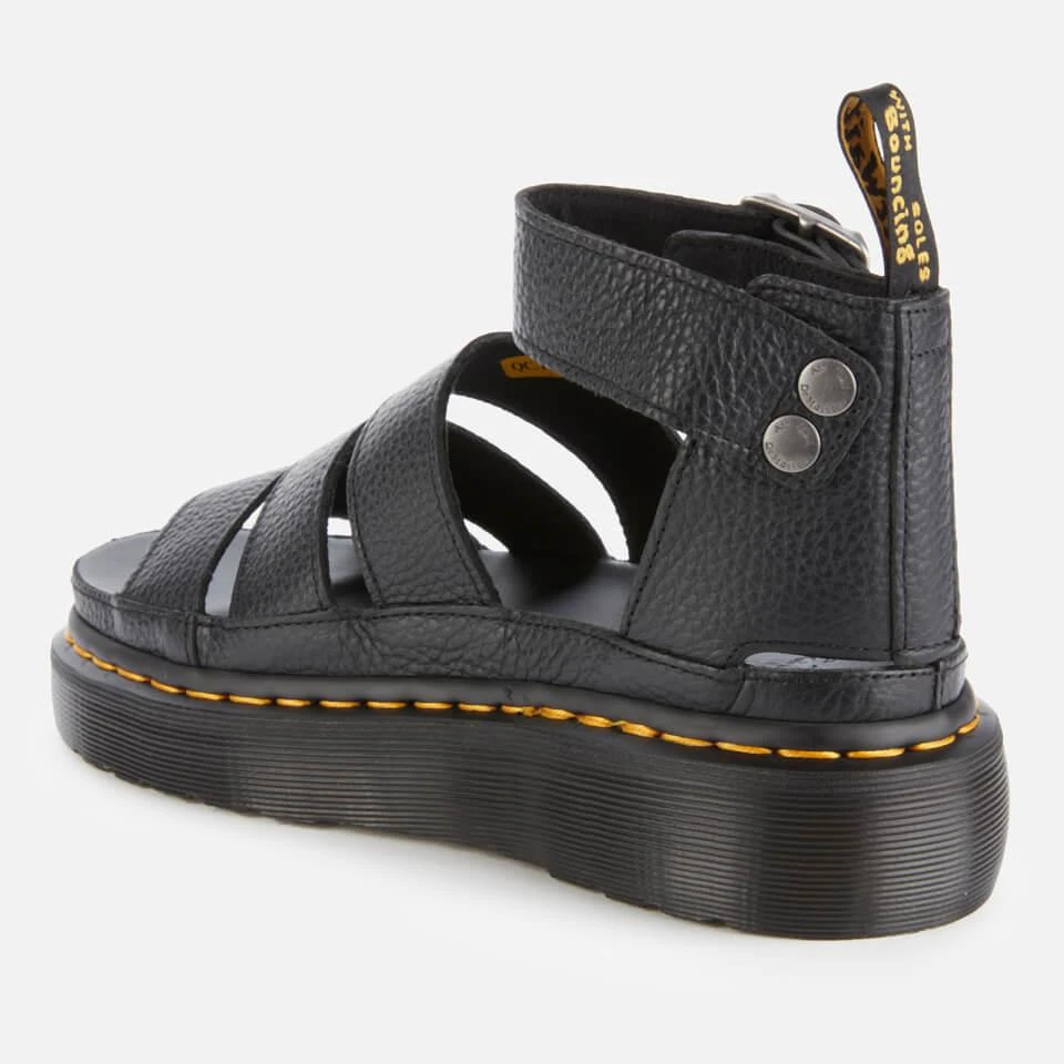 商品Dr. Martens|DR. MARTENS WOMEN'S CLARISSA II QUAD LEATHER SANDALS - BLACK,价格¥1377,第2张图片详细描述