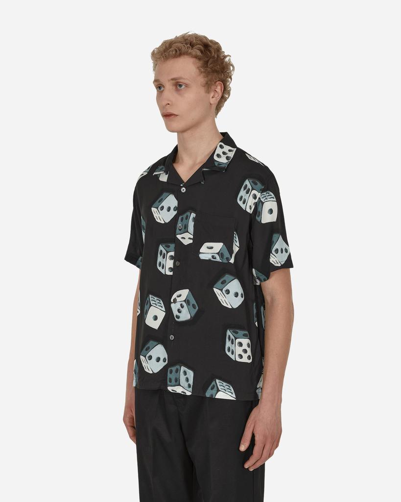 商品STUSSY|Dice Pattern Shirt Black,价格¥646,第4张图片详细描述