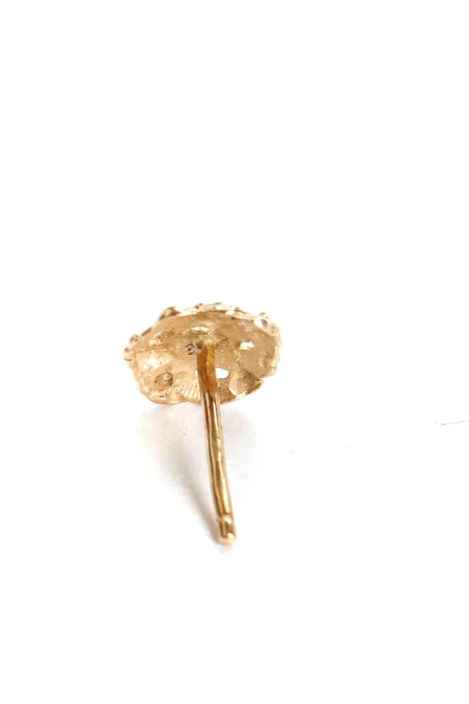 商品[二手商品] Not Available|Designer Womens 14K Yellow Gold Nugget Stud Earrings .67g,价格¥1589,第3张图片详细描述