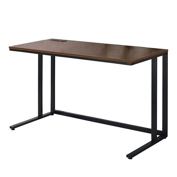 商品Sparrow & Wren|Sanford Walnut and Black Writing Desk with USB Ports,价格¥2125,第4张图片详细描述