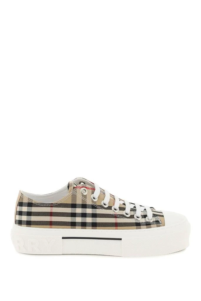 商品Burberry|vintage check low sneakers,价格¥2467,第1张图片