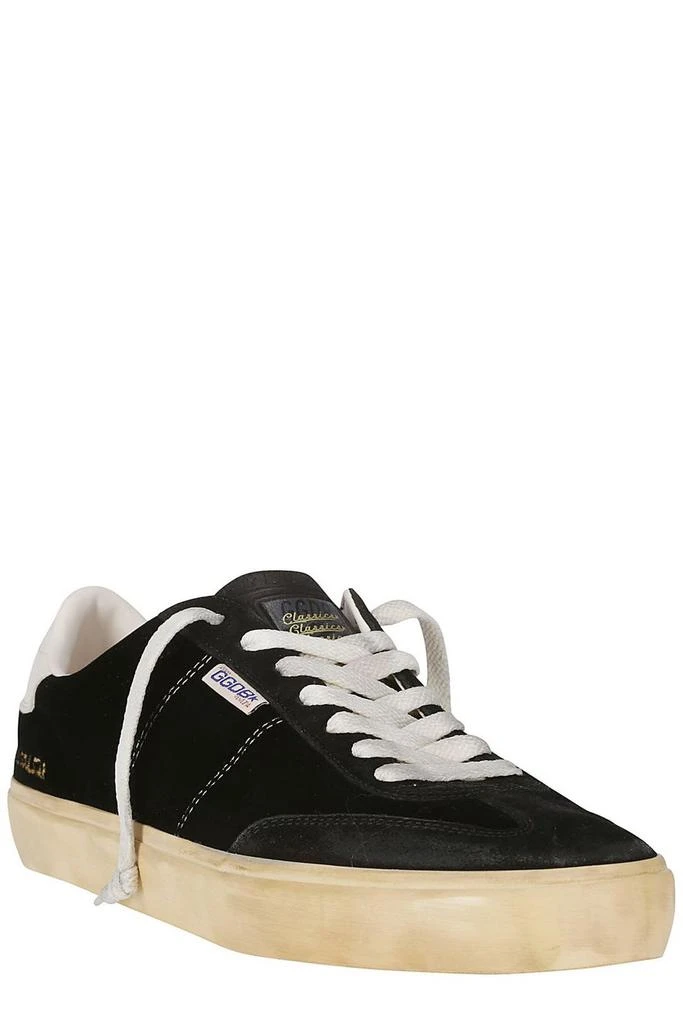 商品Golden Goose|Golden Goose Deluxe Brand Soulstar Velvet Lace-Up Sneakers,价格¥2389,第2张图片详细描述