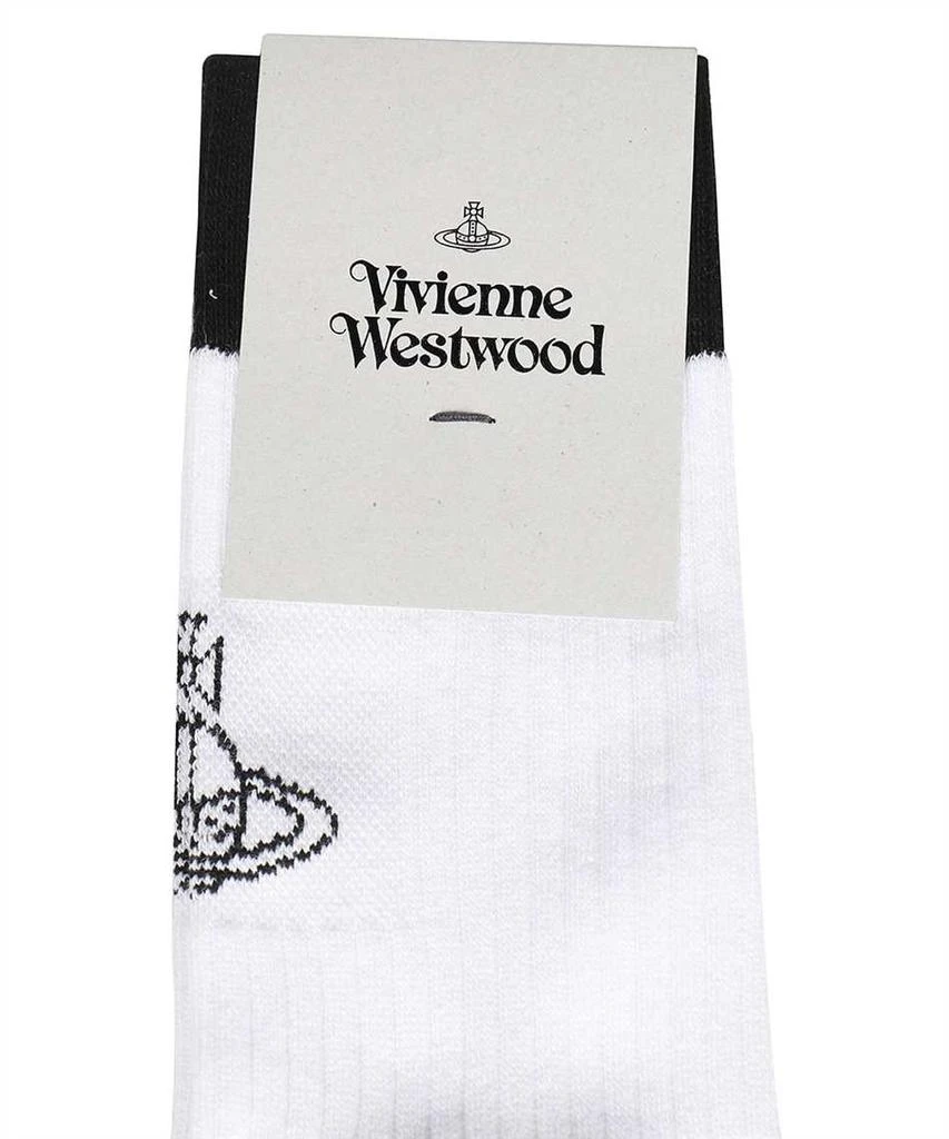 商品Vivienne Westwood|LOGO COTTON BLEND SOCKS,价格¥436,第2张图片详细描述