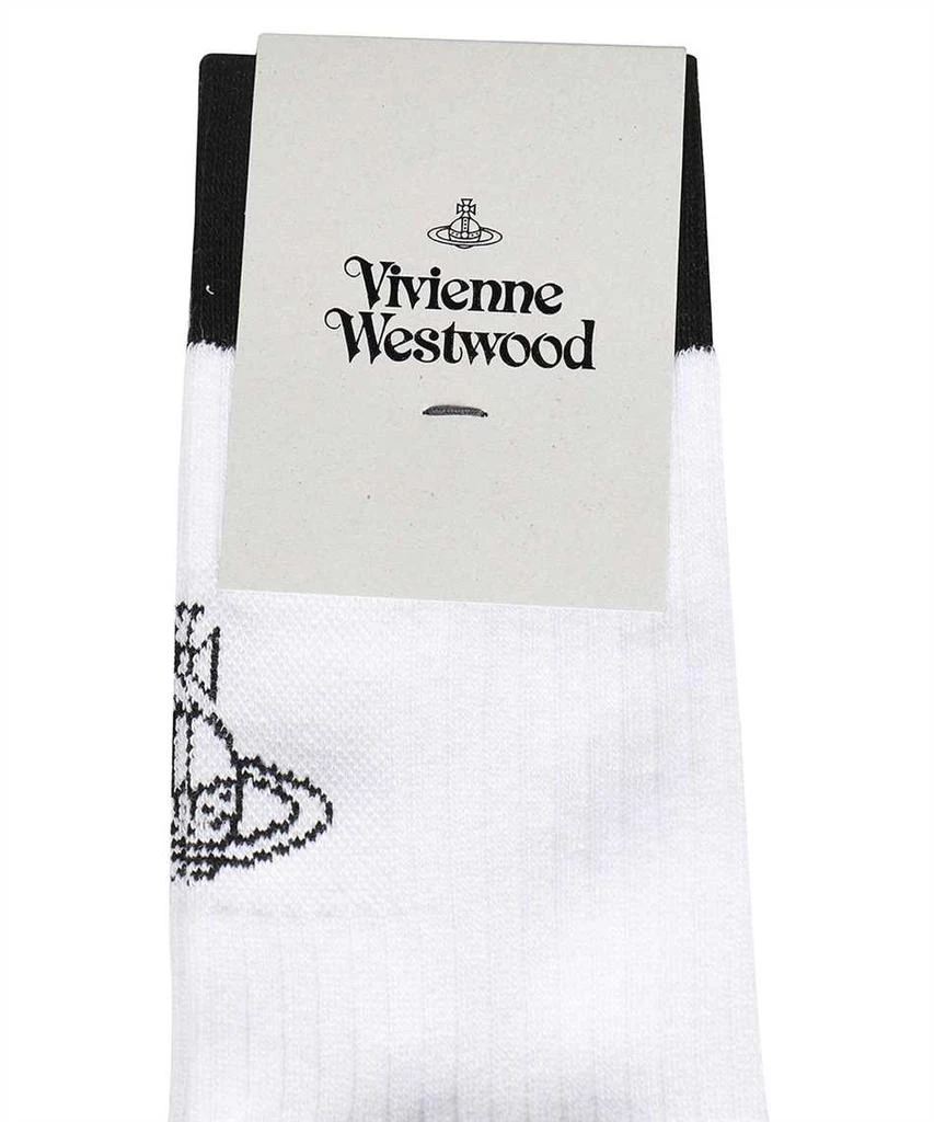 商品Vivienne Westwood|LOGO COTTON BLEND SOCKS,价格¥427,第2张图片详细描述