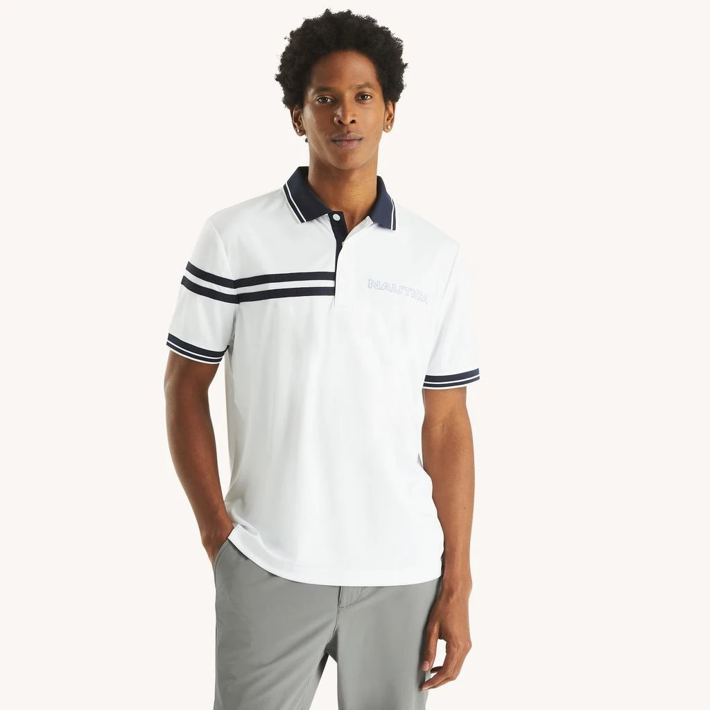 商品Nautica|Mens Navtech Classic Fit Polo,价格¥161,第1张图片