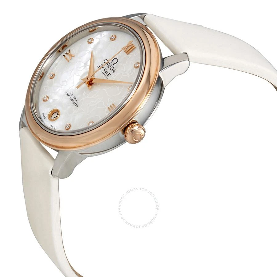 商品Omega|De Ville Prestige Mother of Pearl Butterfly Dial Ladies Watch 424.22.33.20.55.001,价格¥34600,第2张图片详细描述