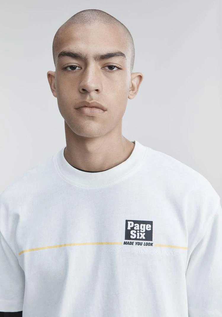 商品Alexander Wang|PAGE SIX T-SHIRT,价格¥579,第4张图片详细描述