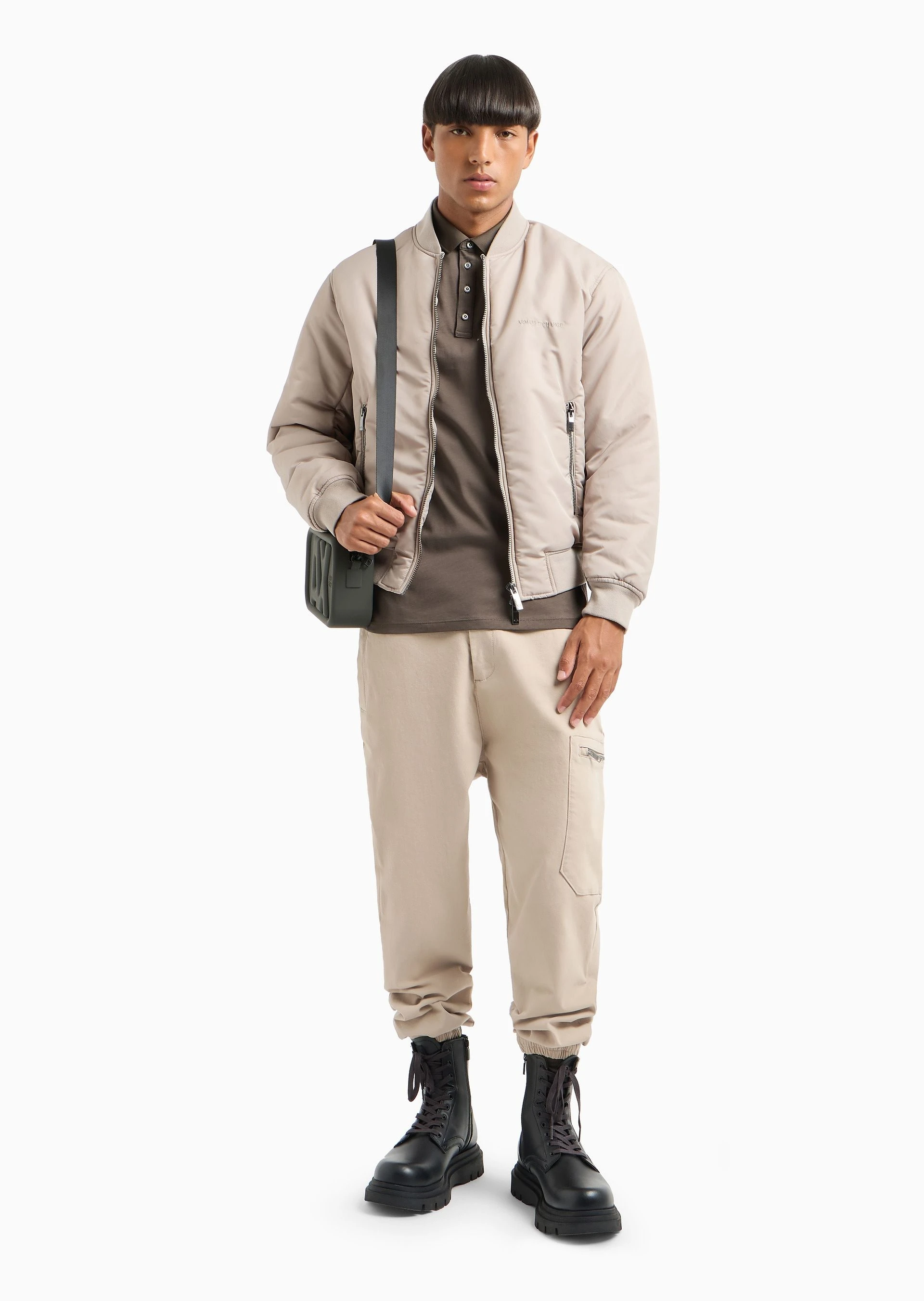 商品【商品预售7天】 Armani Exchange|Armani Exchange 男士T恤 8NZF80Z8H4Z1897 绿色,价格¥558,第6张图片详细描述