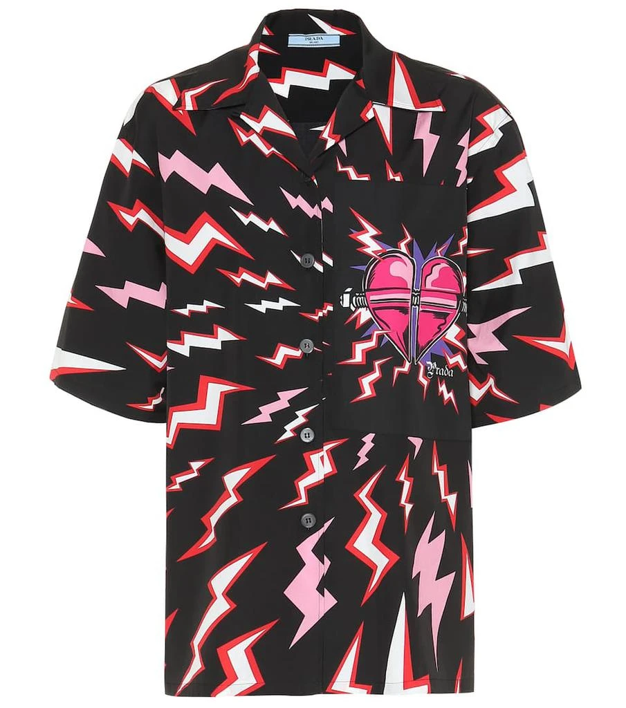 商品Prada|Printed cotton shirt,价格¥7093,第1张图片