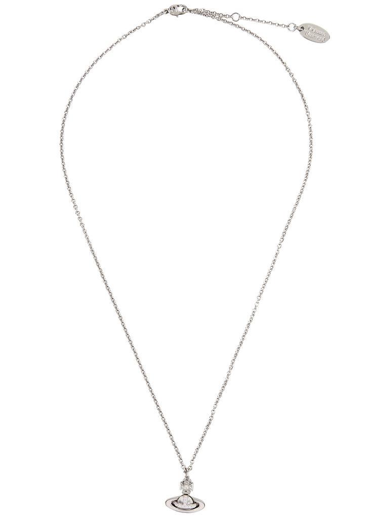 商品Vivienne Westwood|Simonetta Bas Relief silver-tone necklace,价格¥1096,第1张图片