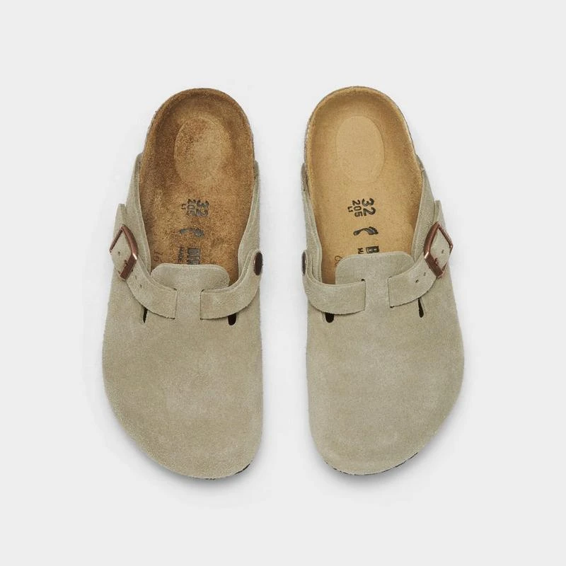 商品Birkenstock|Little Kids' Birkenstock Boston Suede Leather Clog Shoes,价格¥522,第5张图片详细描述