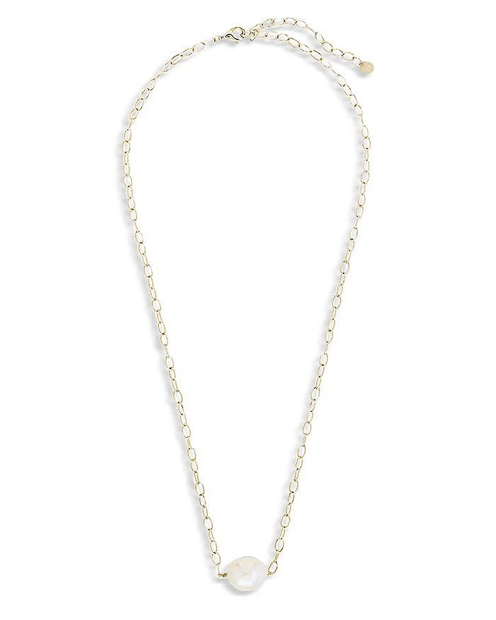 商品Sterling Forever|Imitation Pearl Pendant Necklace, 17",价格¥315,第1张图片详细描述