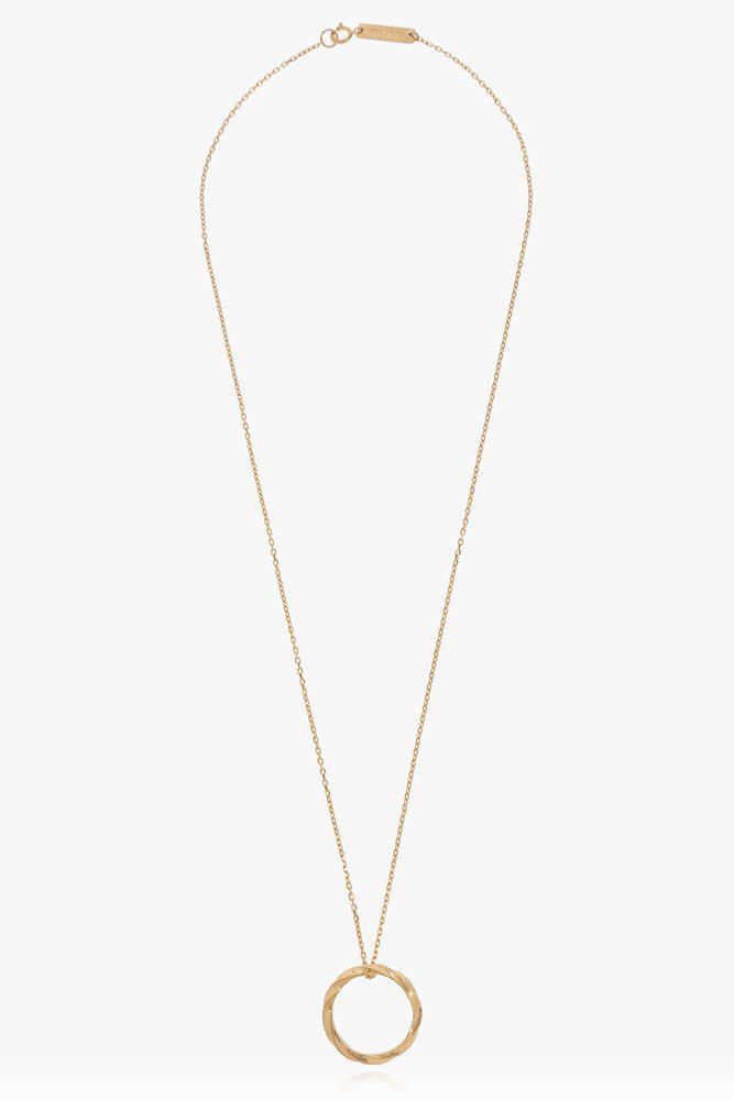 商品MAISON MARGIELA|Maison Margiela Timeless Ring Necklace,价格¥2237,第1张图片