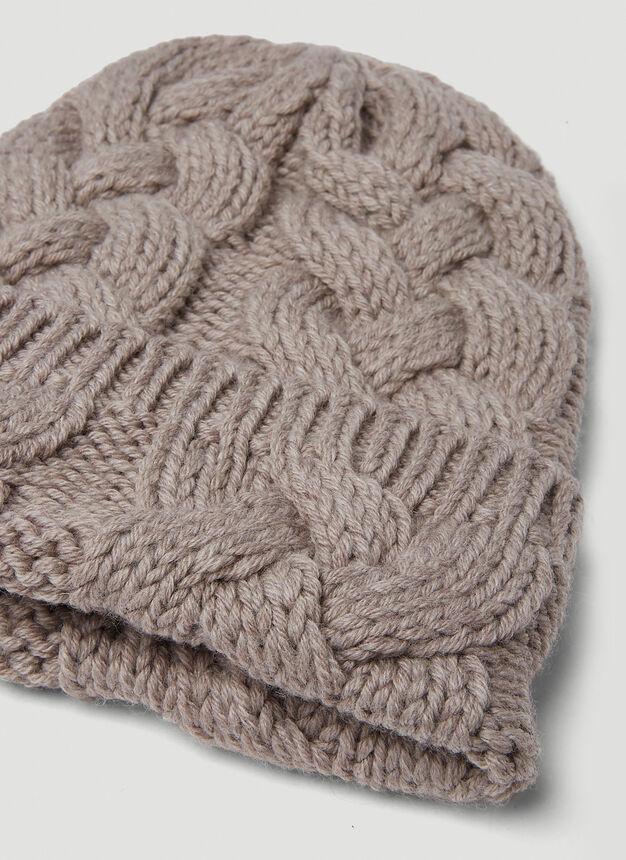商品Max Mara|Dina Beanie Hat in Beige,价格¥850,第6张图片详细描述