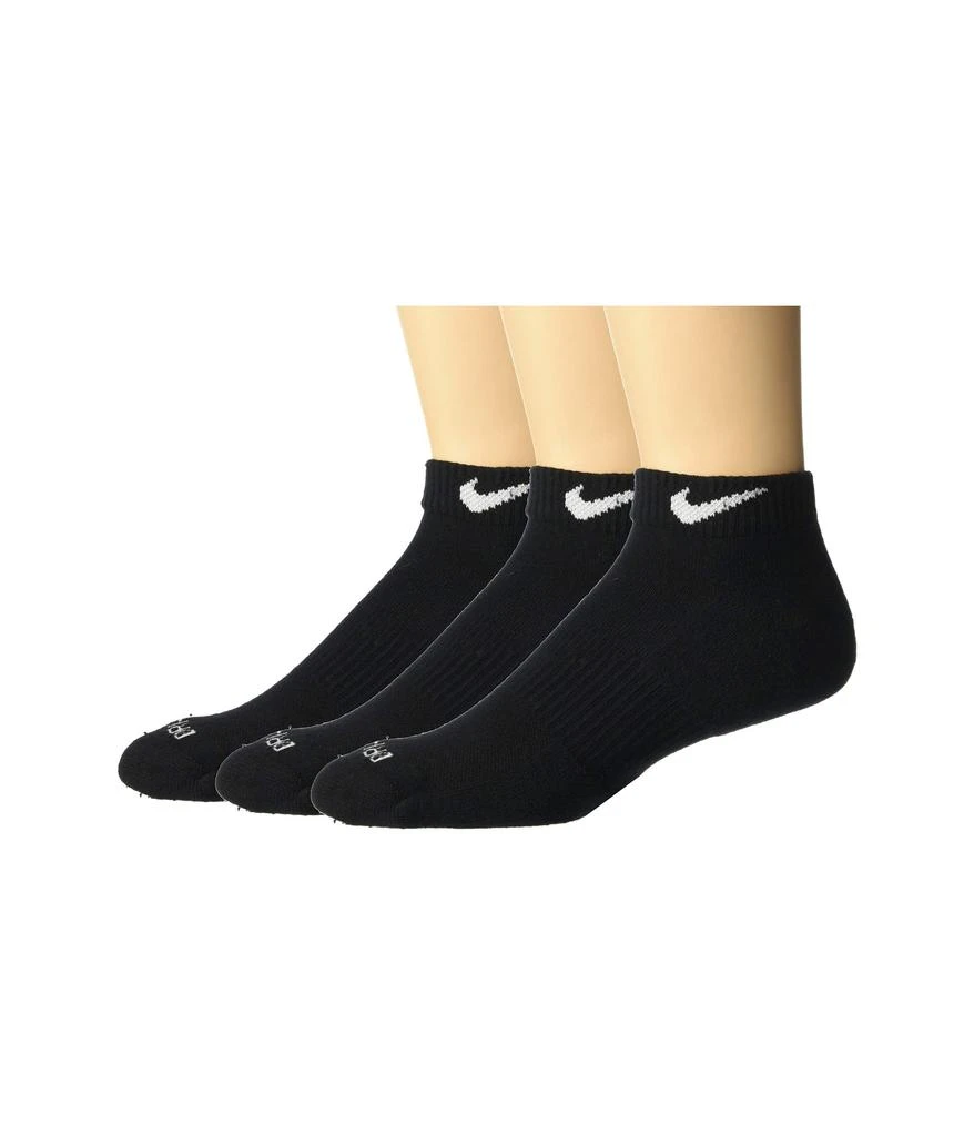 商品NIKE|Everyday Plus Cushion Low Socks 3-Pair Pack,价格¥136,第1张图片