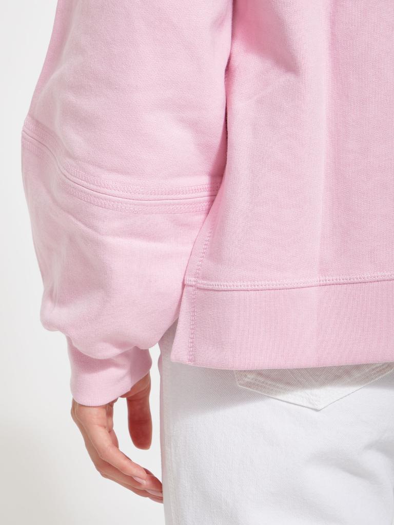 Pink sweatshirt with logo商品第4张图片规格展示