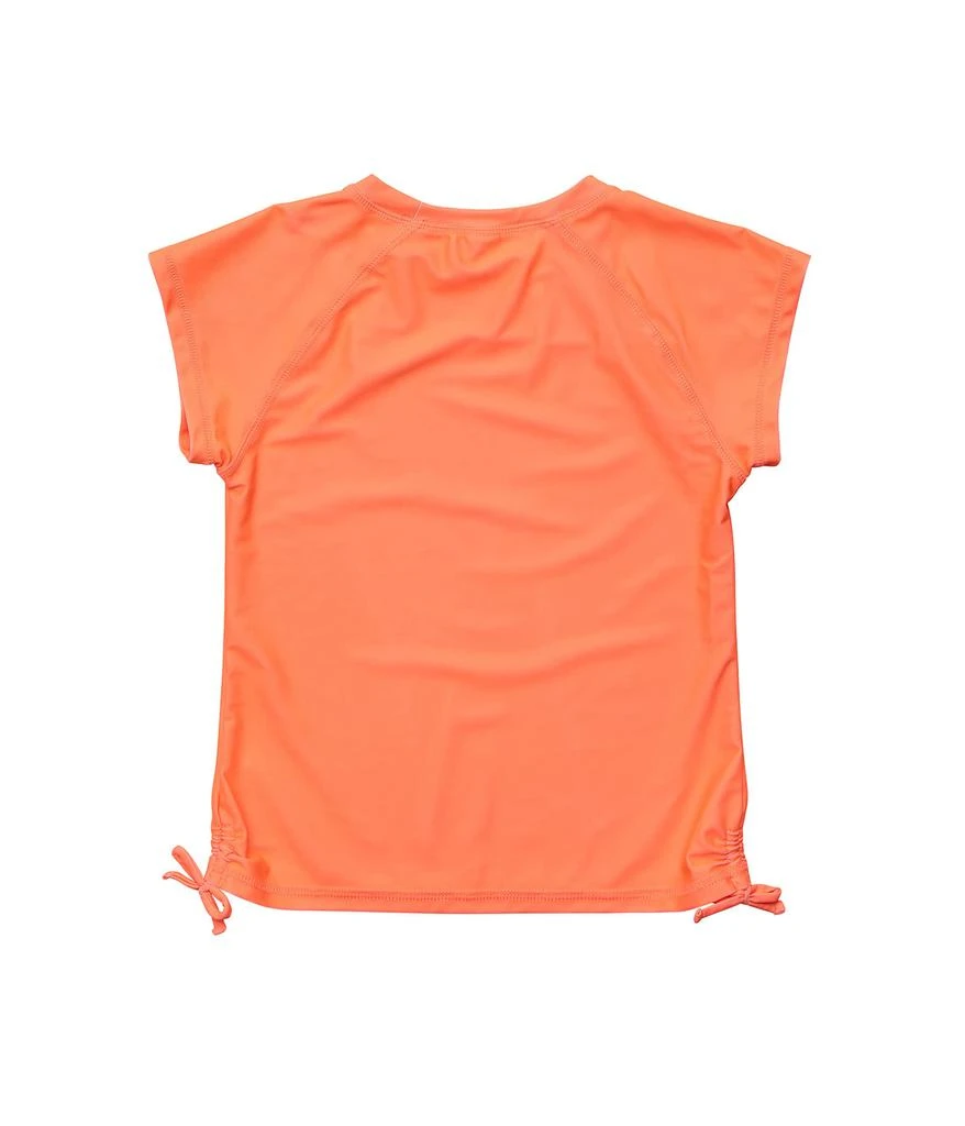 商品Snapper Rock|Tangerine Short Sleeve Rashguard Top (Toddler/Little Kids/Big Kids),价格¥314,第2张图片详细描述