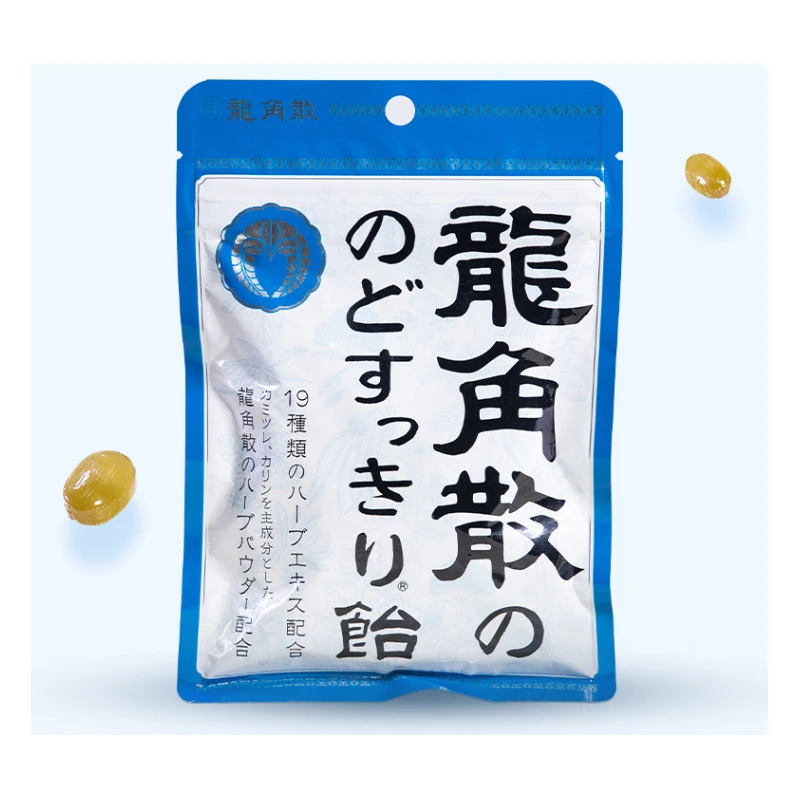 日本龙角散润喉糖原味糖果零食-原味80g 商品