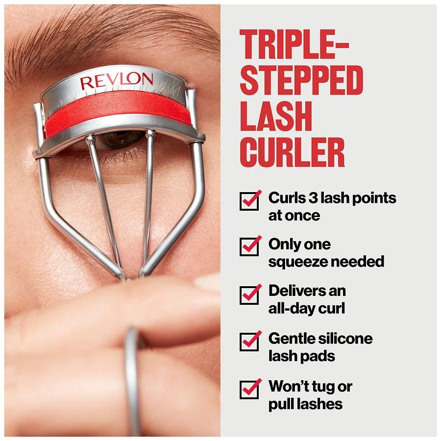 商品Revlon|Triple-Stepped Lash Curler,价格¥90,第3张图片详细描述