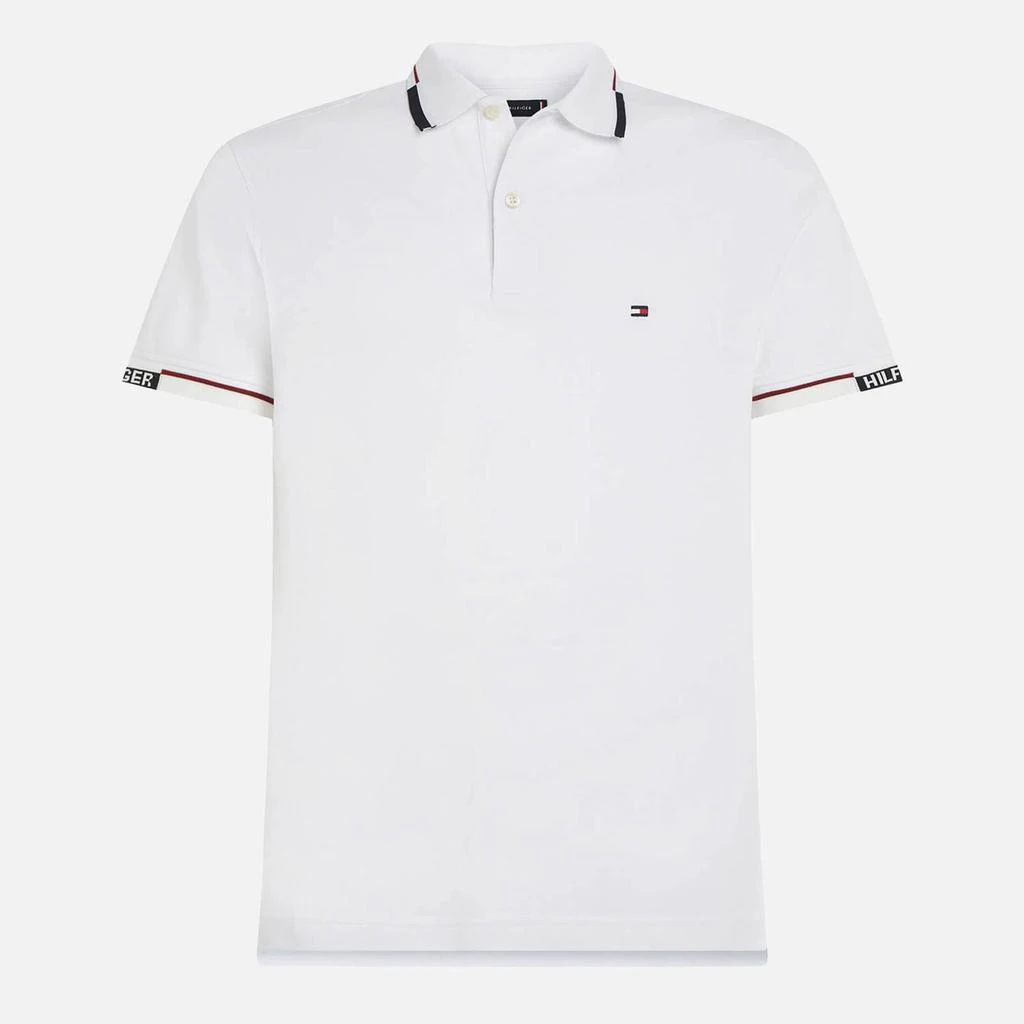 商品Tommy Hilfiger|Tommy Hilfiger Slim Fit Organic Cotton-Blend Polo Shirt,价格¥807,第5张图片详细描述