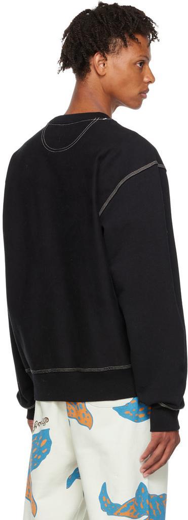 商品STUSSY|Black Cotton Sweatshirt,价格¥1097,第5张图片详细描述