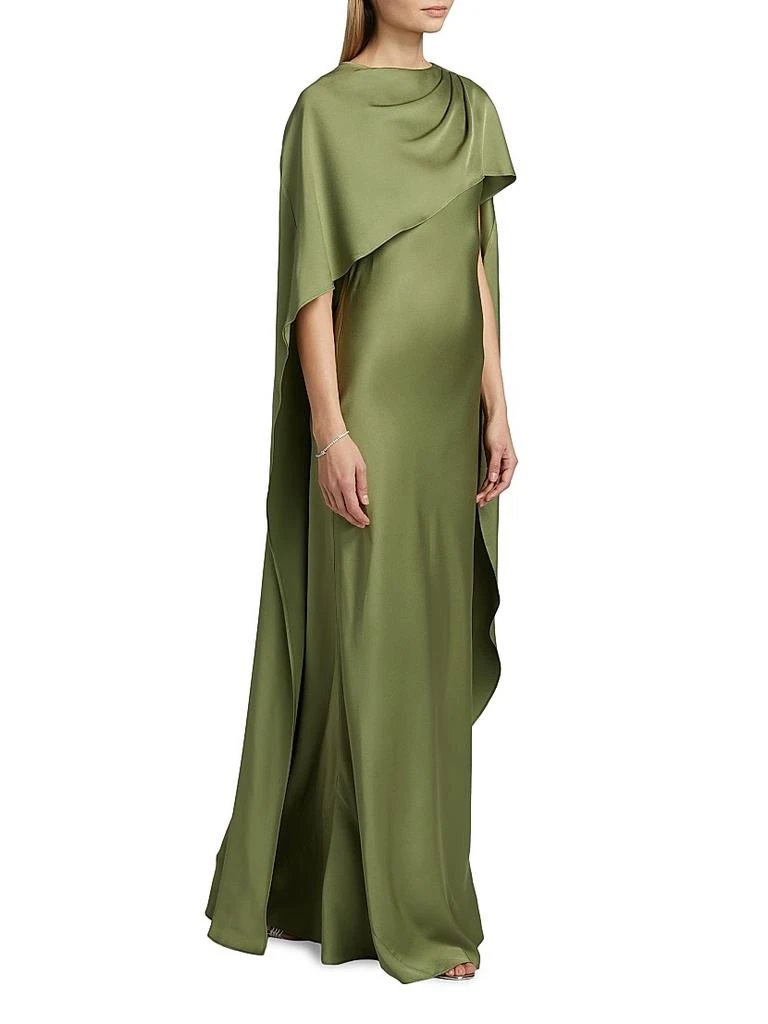 商品SIMKHAI|Izel Boatneck Cape Gown,价格¥7393,第4张图片详细描述