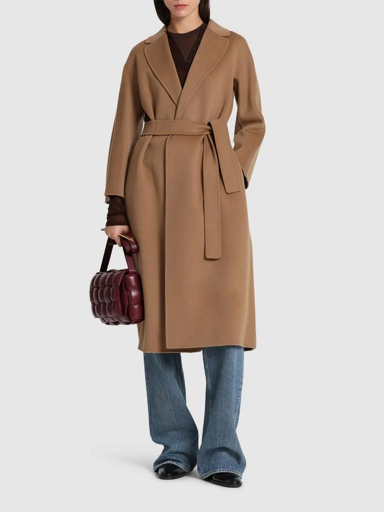 商品Max Mara|Esturia Belted Double Wool Long Coat,价格¥5136,第1张图片详细描述