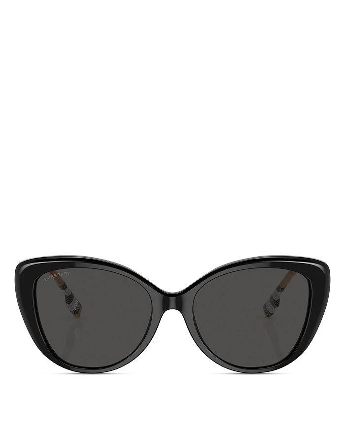 商品Burberry|Cat Eye Check Sunglasses, 54mm,价格¥1907,第2张图片详细描述