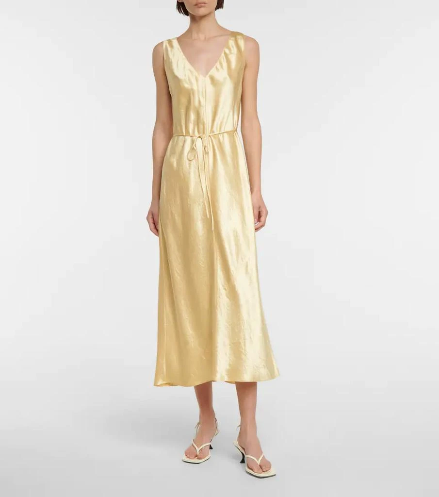 商品Vince|Satin midi dress,价格¥1747,第2张图片详细描述