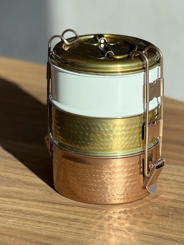 商品Verve Culture|Tiffin Lunch Box - Small 3-Layer,价格¥332,第3张图片详细描述