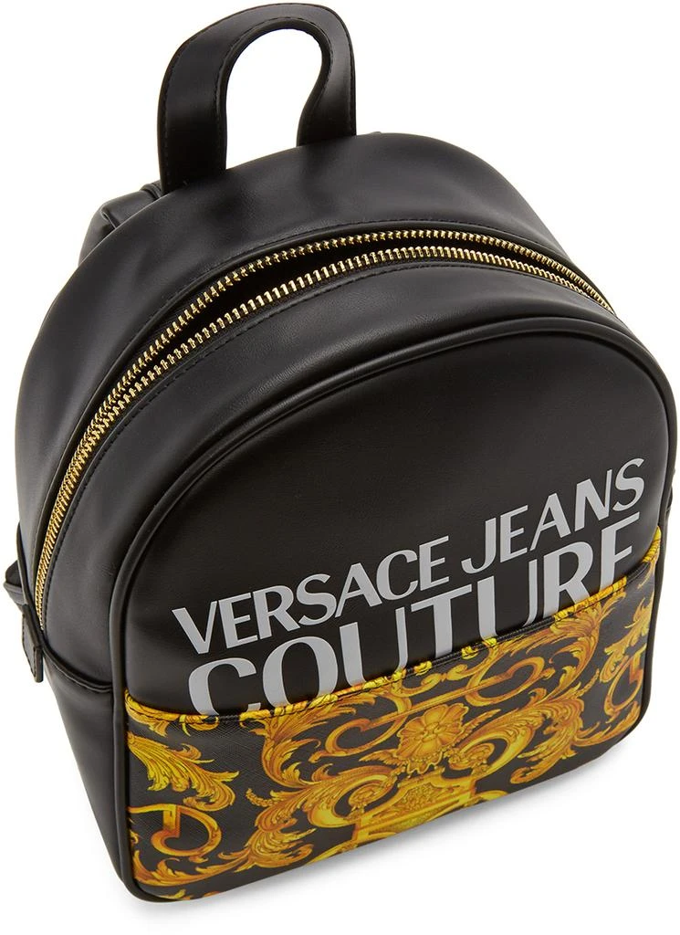 商品Versace|Black & Yellow Small Baroque Backpack,价格¥998,第5张图片详细描述