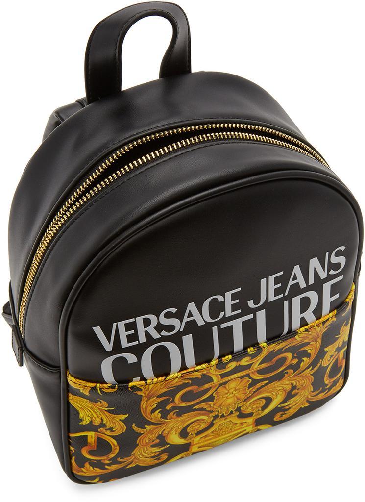 商品Versace|Black & Yellow Small Baroque Backpack,价格¥1769,第7张图片详细描述