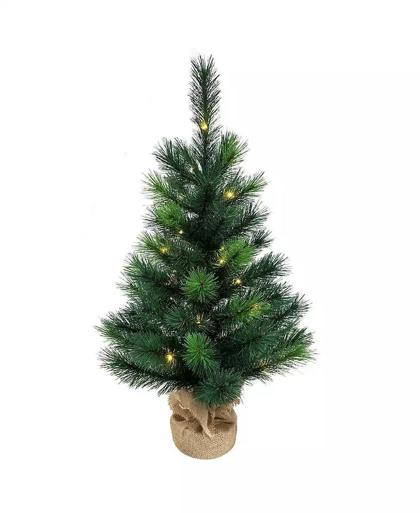 商品Kurt Adler|2.5' Battery-Operated Miniature Pine Tree,价格¥1256,第1张图片
