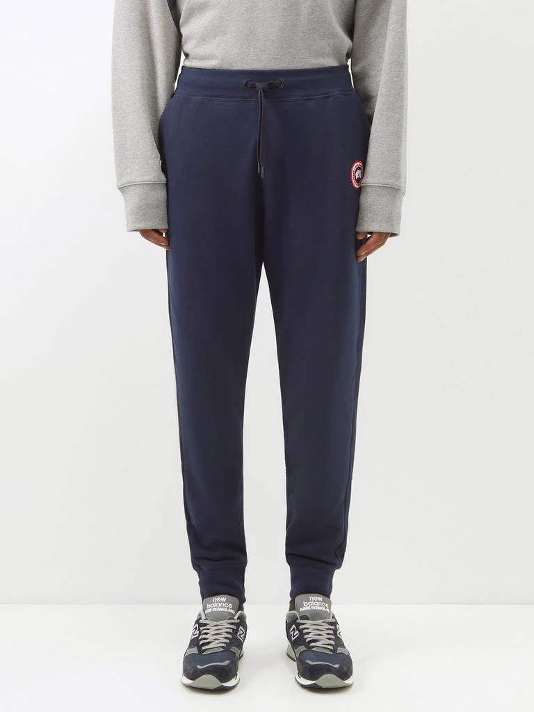 商品Canada Goose|Huron organic-cotton jersey track pants,价格¥2053,第1张图片