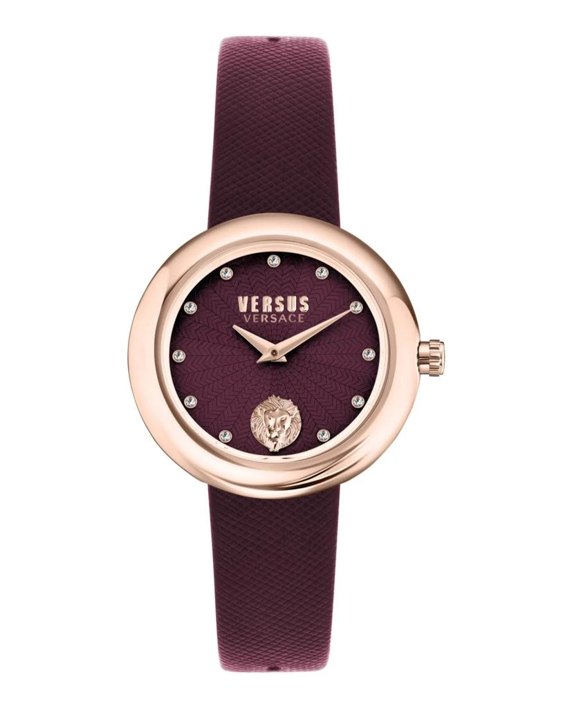 商品Versus Versace|Lea Leather Watch,价格¥1579,第1张图片