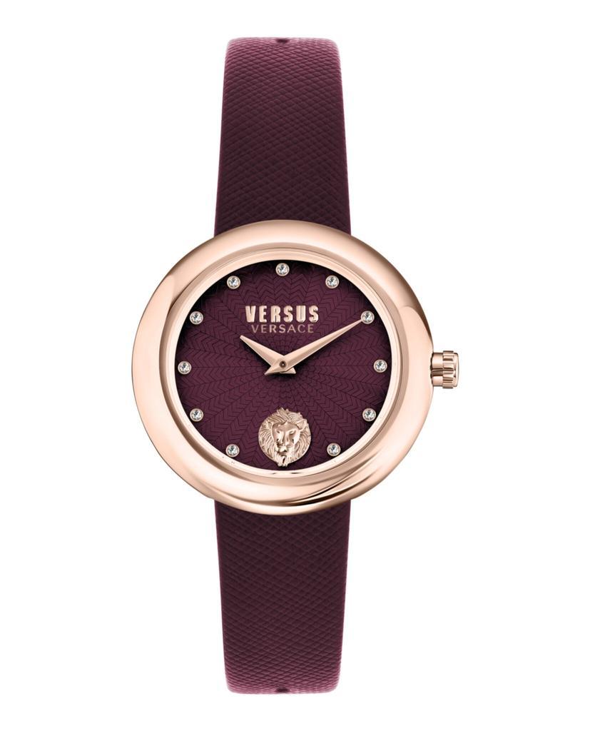 商品Versus Versace|Lea Leather Watch,价格¥1375,第1张图片