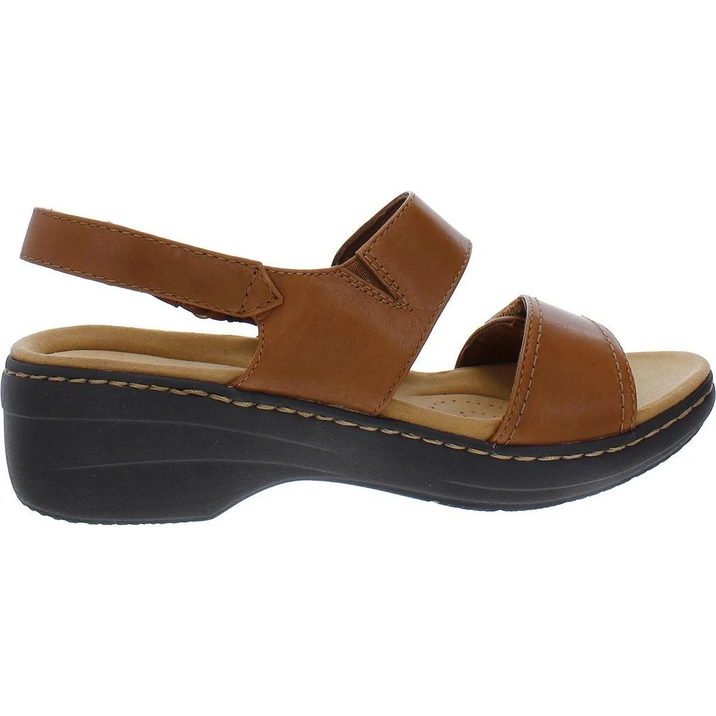 商品Clarks|Womens Leather Open Toe Sport Sandals,价格¥278,第2张图片详细描述