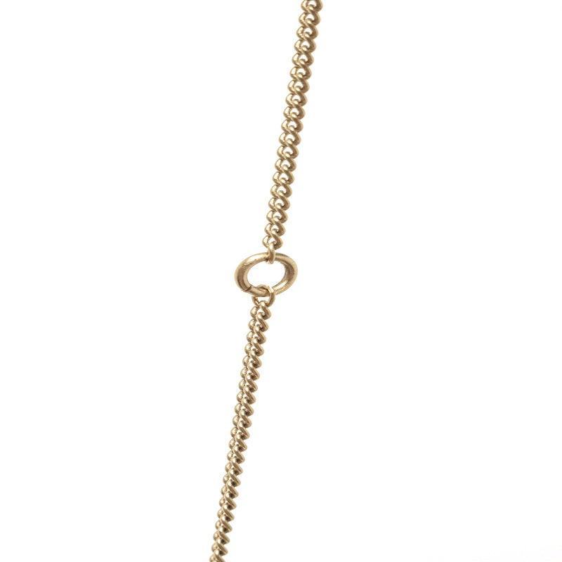 商品[二手商品] Chanel|Chanel Gold Metal CC Snowflake Necklace,价格¥7835,第6张图片详细描述