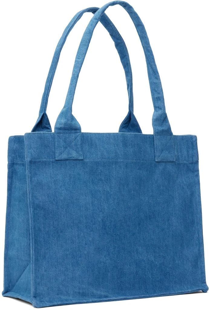 商品Ganni|Blue Large Easy Shopper Tote,价格¥1107,第3张图片详细描述