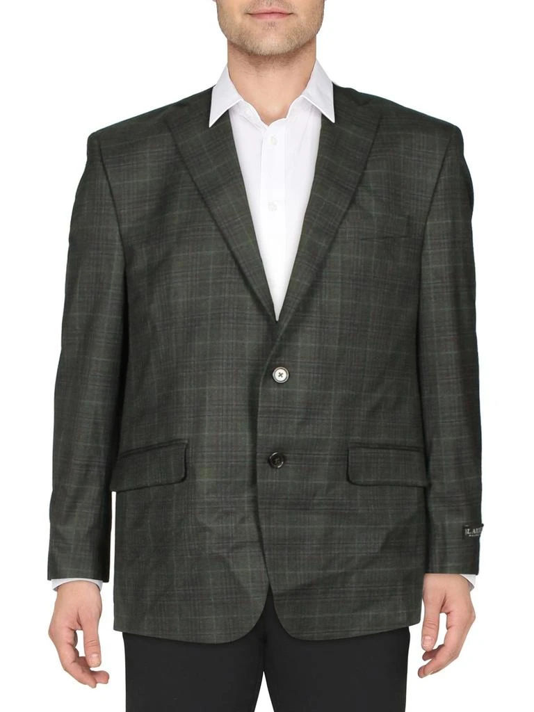 商品Ralph Lauren|Lexington Mens Plaid Classic Fit Two-Button Blazer,价格¥373,第1张图片