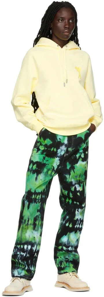 商品AMI|Yellow Ami de Cœur Hoodie,价格¥937,第4张图片详细描述