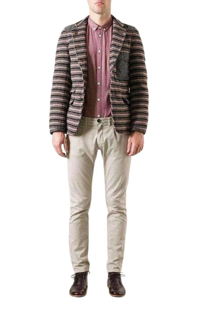 商品Junya Watanabe|Duvetica Padded Multi Colored Button Up Jacket,价格¥3476,第3张图片详细描述