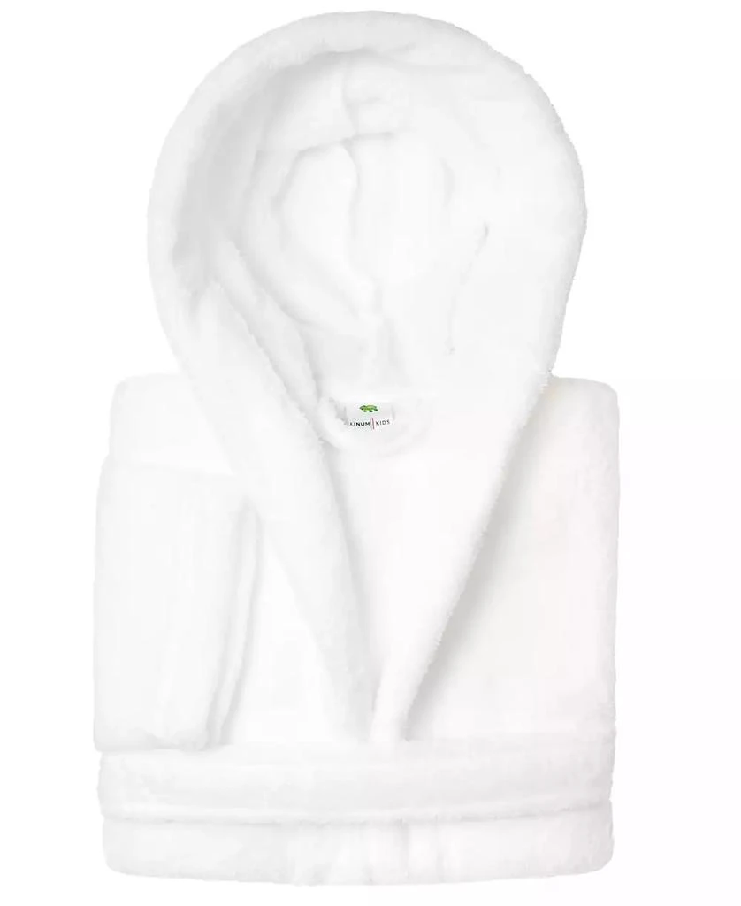 商品Linum Home Textiles|Kids Super Plush Double Brushed Hooded Polyester Bathrobe,价格¥314,第1张图片