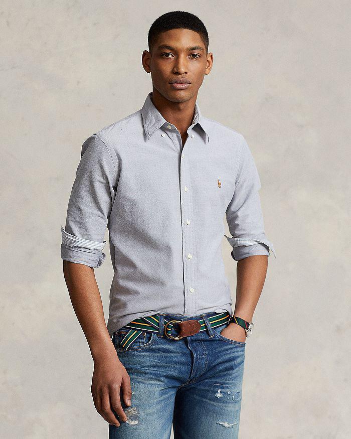 商品Ralph Lauren|Cotton Oxford Classic Fit Button Down Shirt,价格¥501,第7张图片详细描述