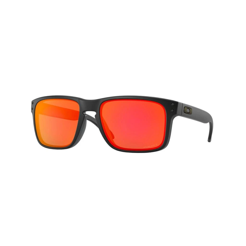 商品Oakley|OAKLEY Men's Holbrook XL 9102-E2 Prizm Ruby Black Frame Sunglasses,价格¥838,第1张图片